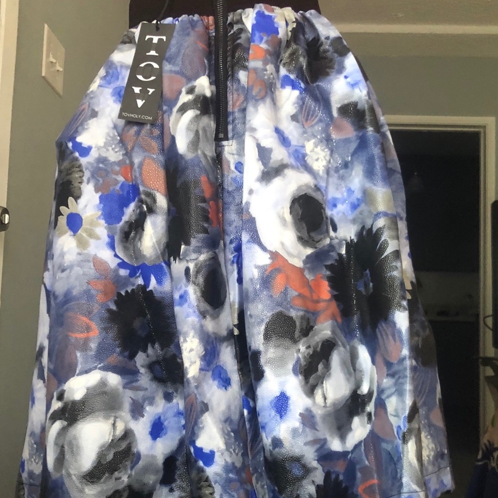 Faux Leather Skirt by TOV
